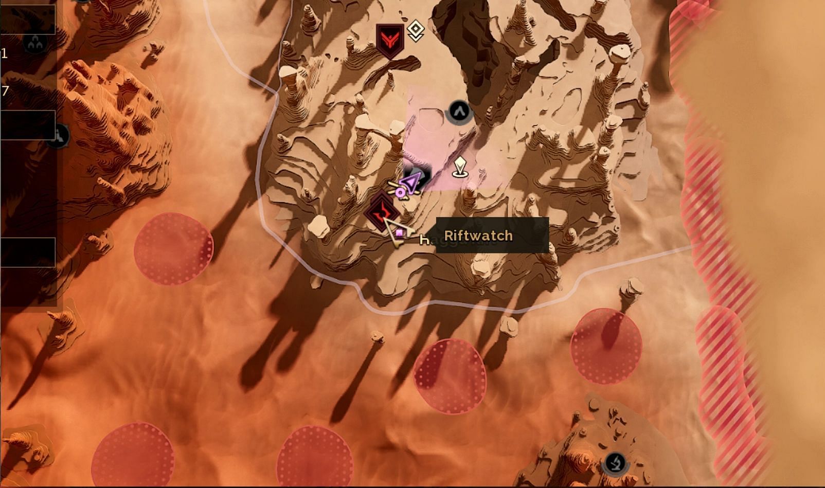 Mentat Basic Trainer location (Image via Funcom)